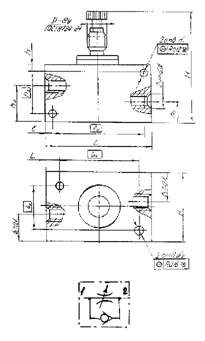 Габариты пневмоклапана П-Д